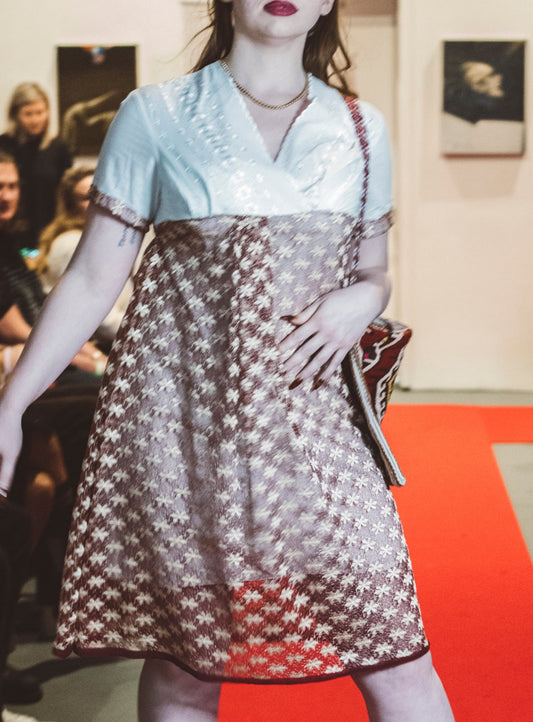 Ethno Melodic Short Dress