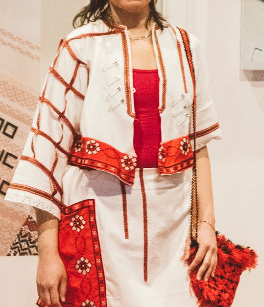 Ethno Meldoc Crop Jacket