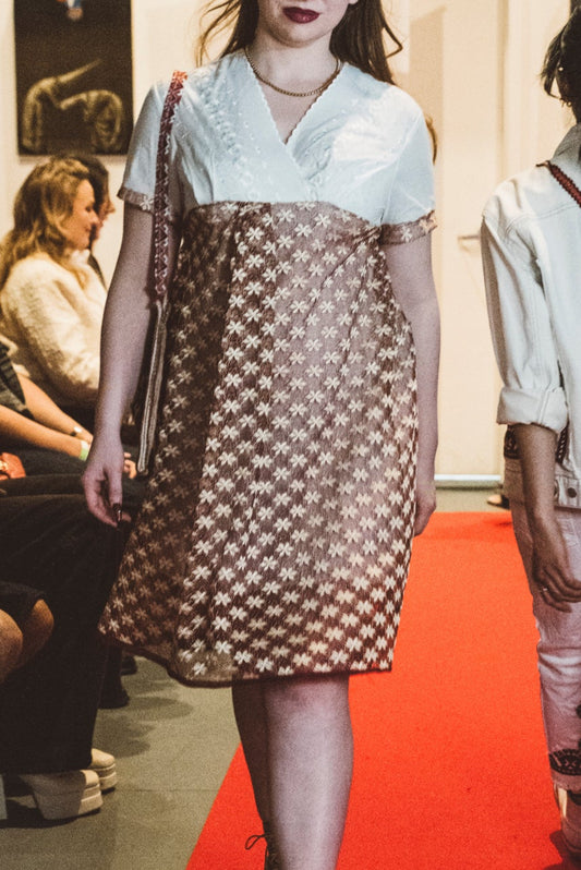 Ethno Melodic Short Dress