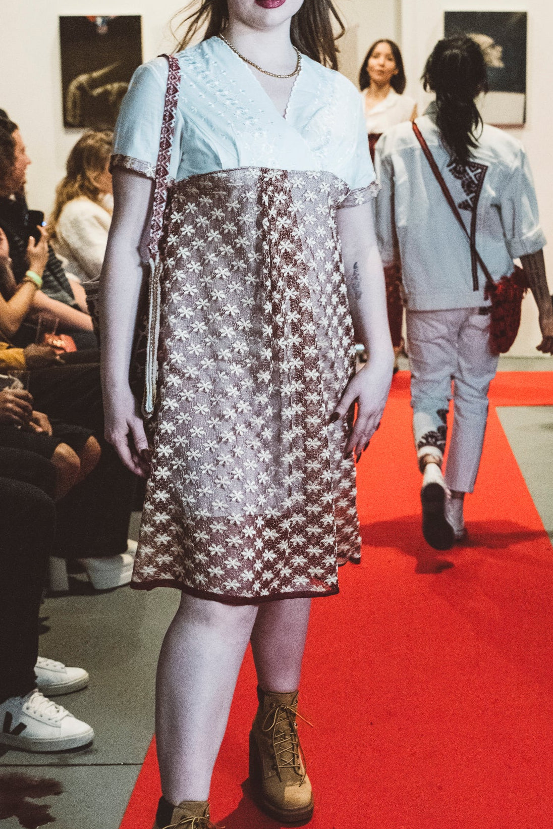 Ethno Melodic Short Dress