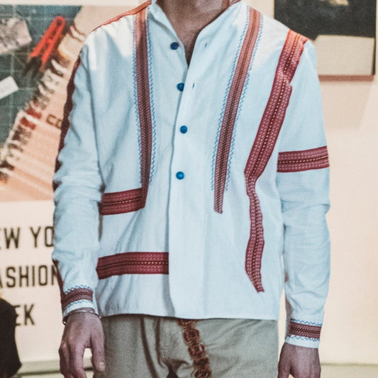 Ethno Button Down Shirt