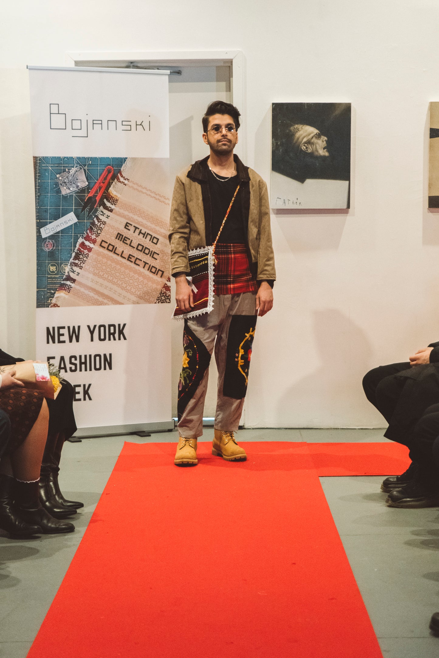 Ethno Melodic Brown Jacket